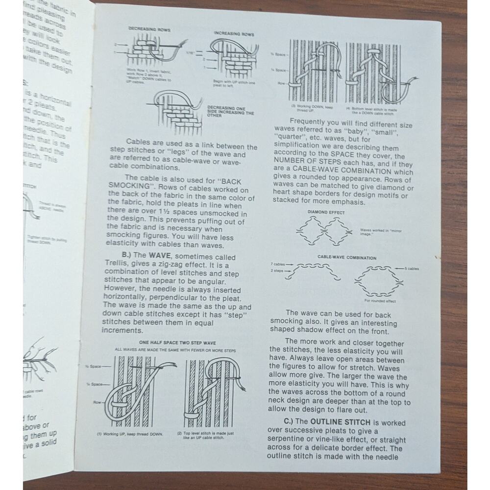 Two English Smocking Pattern Books - Picture 3 of 8